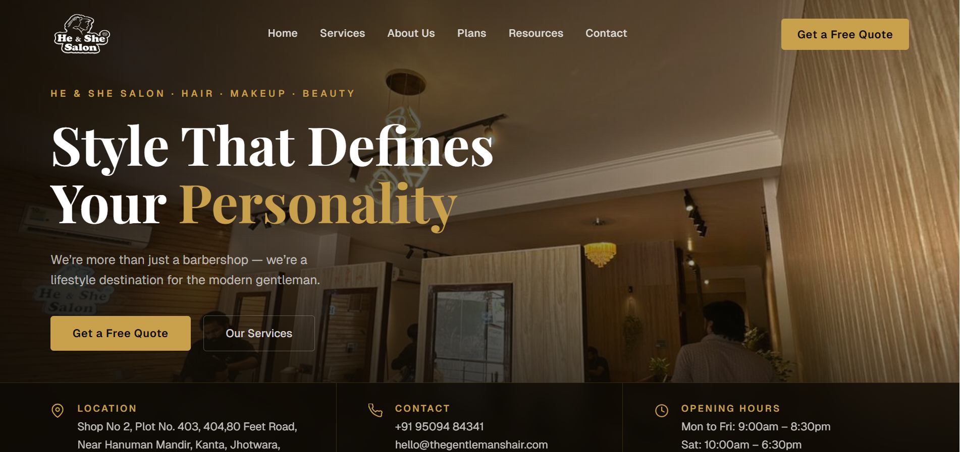 Luxury Beauty & Hair Studio Experience